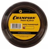 леска champion nylplus square 2.4мм* 15м (квадрат) купить, цена, фото, описание, характеристики, инструкция, отзывы, недорого купить, скидка, официальный сайт, магазин, самара, заказать