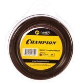 леска champion nylplus square 3.0мм* 23м (квадрат) купить, цена, фото, описание, характеристики, инструкция, отзывы, недорого купить, скидка, официальный сайт, магазин, самара, заказать