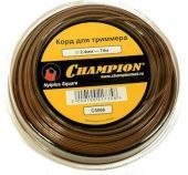 леска champion nylplus square 2.4мм* 74м (квадрат) купить, цена, фото, описание, характеристики, инструкция, отзывы, недорого купить, скидка, официальный сайт, магазин, самара, заказать