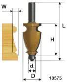 фреза кромочная фигурная (10575) купить, цена, фото, описание, характеристики, инструкция, отзывы, недорого купить, скидка, официальный сайт, магазин, самара, заказать