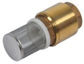 клапан обратный латунный elitech g1