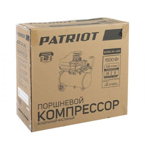 компрессор patriot euro 24/240 купить, цена, фото, описание, характеристики, инструкция, отзывы, недорого купить, скидка, официальный сайт, магазин, самара, заказать