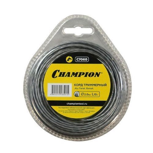 леска champion alu twist  2.0мм*15м (витой) купить, цена, фото, описание, характеристики, инструкция, отзывы, недорого купить, скидка, официальный сайт, магазин, самара, заказать
