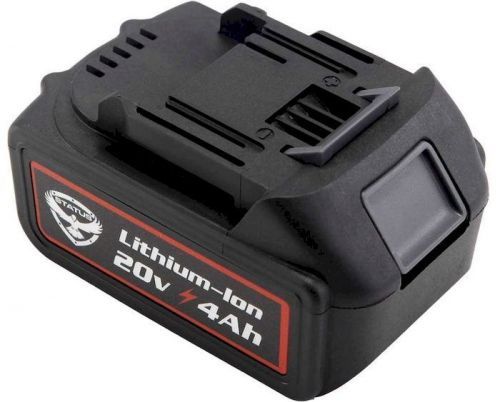 аккумулятор 20v, 4 ah li-ion status купить, цена, фото, описание, характеристики, инструкция, отзывы, недорого купить, скидка, официальный сайт, магазин, самара, заказать