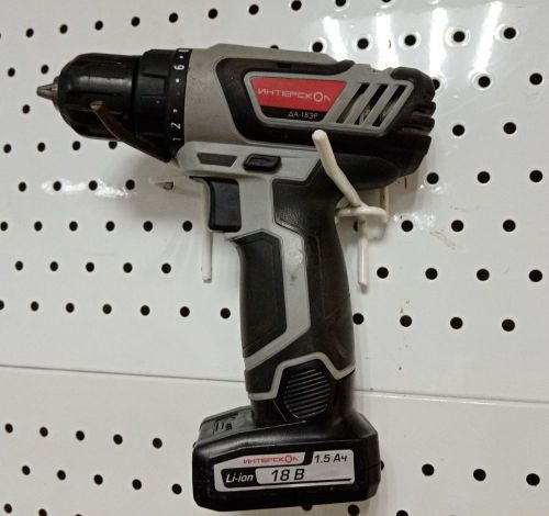 дрель аккум интерскол да-18эр 1,5ач бу купить, цена, фото, описание, характеристики, инструкция, отзывы, недорого купить, скидка, официальный сайт, магазин, самара, заказать