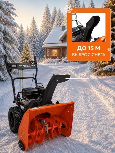 снегоуборщик hard worker st 610efp премиум купить, цена, фото, описание, характеристики, инструкция, отзывы, недорого купить, скидка, официальный сайт, магазин, самара, заказать