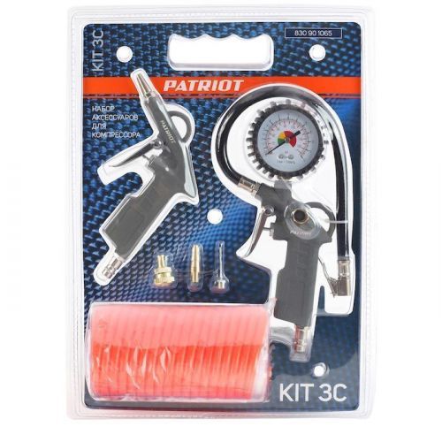 набор пневмоинструмента patriot kit 5c 3 предмета купить, цена, фото, описание, характеристики, инструкция, отзывы, недорого купить, скидка, официальный сайт, магазин, самара, заказать