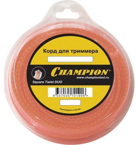 леска champion square twist duo 2.4мм*44м вит.квад купить, цена, фото, описание, характеристики, инструкция, отзывы, недорого купить, скидка, официальный сайт, магазин, самара, заказать