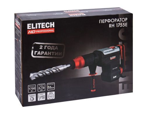 перфоратор elitech hd rh 1755e e2205.021.01 купить, цена, фото, описание, характеристики, инструкция, отзывы, недорого купить, скидка, официальный сайт, магазин, самара, заказать