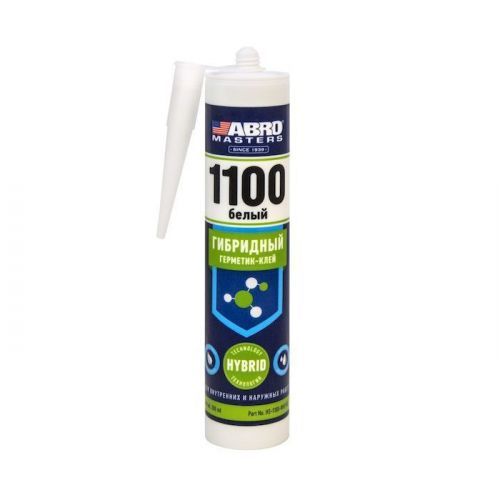 герметик-клей гибридный abro masters 280мл белый купить, цена, фото, описание, характеристики, инструкция, отзывы, недорого купить, скидка, официальный сайт, магазин, самара, заказать