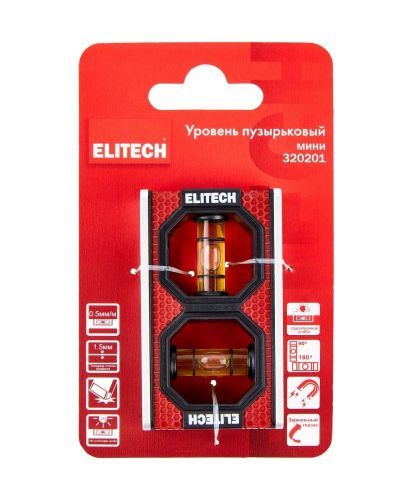 уровень мини elitech 320201 купить, цена, фото, описание, характеристики, инструкция, отзывы, недорого купить, скидка, официальный сайт, магазин, самара, заказать