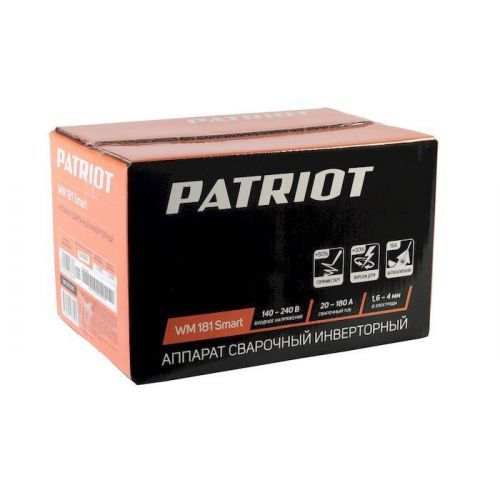 сварочный аппарат patriot wm 181smart mma инвертор купить, цена, фото, описание, характеристики, инструкция, отзывы, недорого купить, скидка, официальный сайт, магазин, самара, заказать