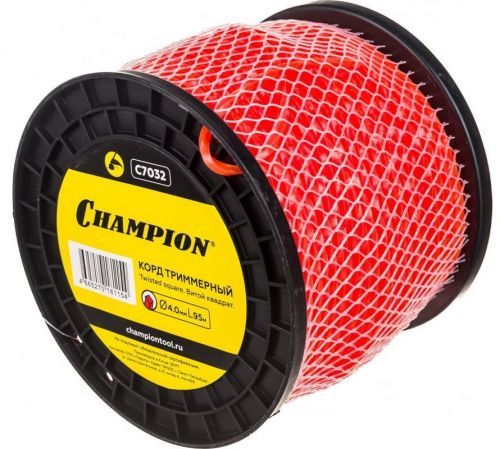 леска champion twisted square 4.0мм*95м вит.кв+нож купить, цена, фото, описание, характеристики, инструкция, отзывы, недорого купить, скидка, официальный сайт, магазин, самара, заказать