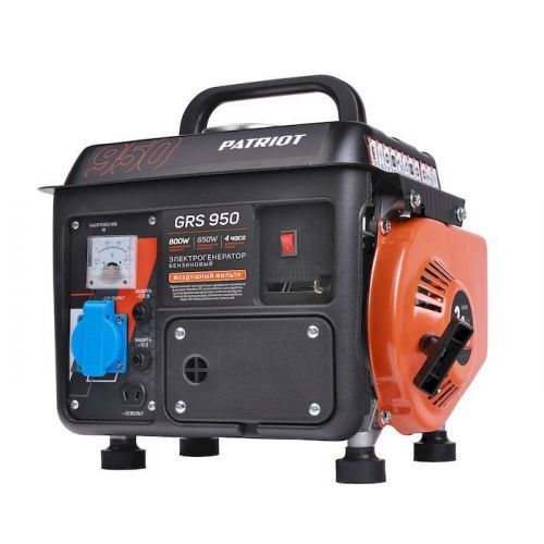 бензогенератор patriot grs 950 купить, цена, фото, описание, характеристики, инструкция, отзывы, недорого купить, скидка, официальный сайт, магазин, самара, заказать