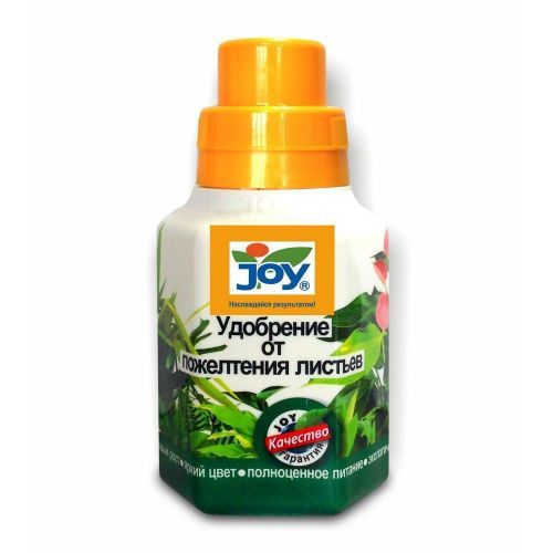 удобрение от пожелтения листьев, 250 мл joy купить, цена, фото, описание, характеристики, инструкция, отзывы, недорого купить, скидка, официальный сайт, магазин, самара, заказать