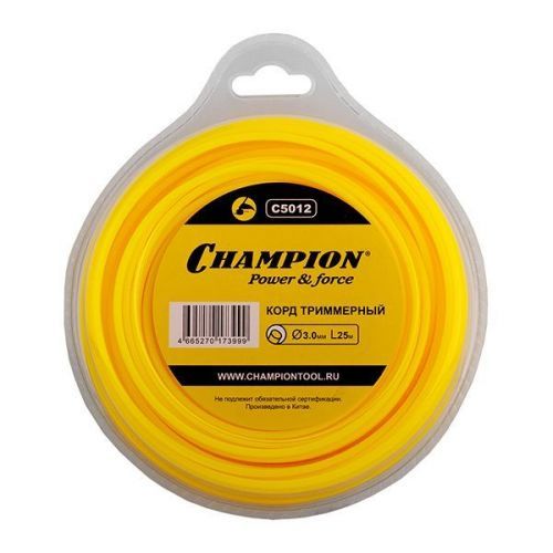 леска champion round 3.0мм* 25м (круглый) купить, цена, фото, описание, характеристики, инструкция, отзывы, недорого купить, скидка, официальный сайт, магазин, самара, заказать