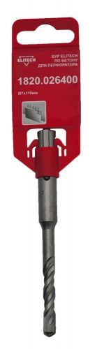 бур sds+ 7х110 1820.026400 elitech купить, цена, фото, описание, характеристики, инструкция, отзывы, недорого купить, скидка, официальный сайт, магазин, самара, заказать