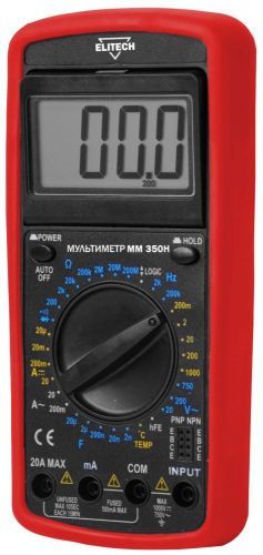 мультиметр elitech мм 350н купить, цена, фото, описание, характеристики, инструкция, отзывы, недорого купить, скидка, официальный сайт, магазин, самара, заказать