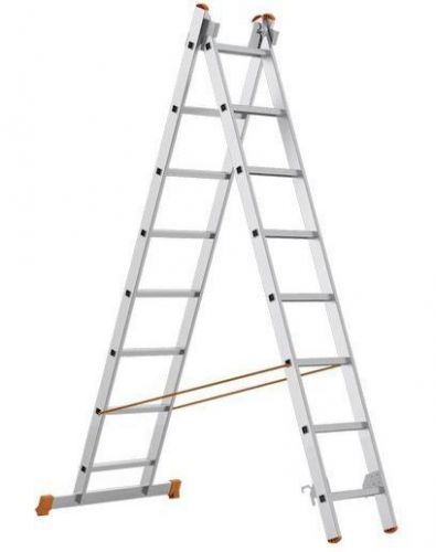 лестница двухсекционная 8 ступеней sarayli купить, цена, фото, описание, характеристики, инструкция, отзывы, недорого купить, скидка, официальный сайт, магазин, самара, заказать