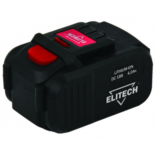 аккумулятор 18в 4.0ач li-ion elitech купить, цена, фото, описание, характеристики, инструкция, отзывы, недорого купить, скидка, официальный сайт, магазин, самара, заказать
