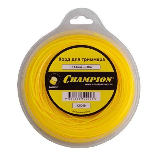 леска champion round 1.6мм* 90м (круглый) купить, цена, фото, описание, характеристики, инструкция, отзывы, недорого купить, скидка, официальный сайт, магазин, самара, заказать