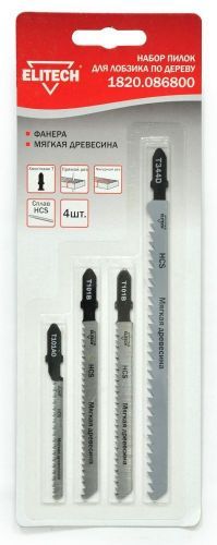 набор пильных полотен 4шт elitech 1820.086800 купить, цена, фото, описание, характеристики, инструкция, отзывы, недорого купить, скидка, официальный сайт, магазин, самара, заказать