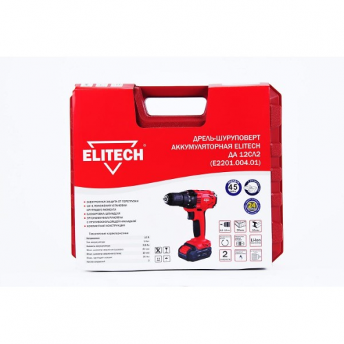 дрель аккум elitech да 12сл2 е2201.004.01 купить, цена, фото, описание, характеристики, инструкция, отзывы, недорого купить, скидка, официальный сайт, магазин, самара, заказать