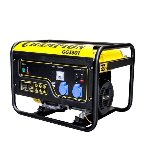 бензогенератор champion gg3301 купить, цена, фото, описание, характеристики, инструкция, отзывы, недорого купить, скидка, официальный сайт, магазин, самара, заказать