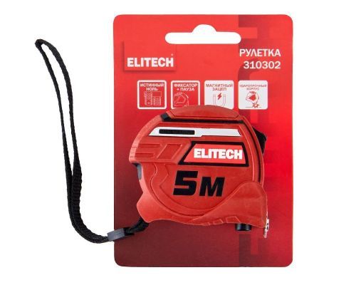 рулетка 5мх25мм elitech 310302 купить, цена, фото, описание, характеристики, инструкция, отзывы, недорого купить, скидка, официальный сайт, магазин, самара, заказать
