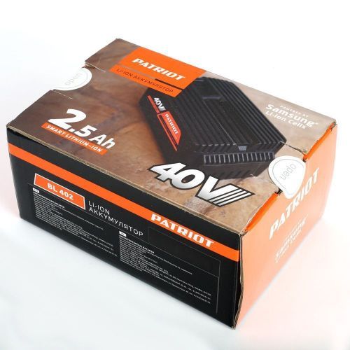 аккумулятор patriot bl402 40в, 2.5ач li-ion купить, цена, фото, описание, характеристики, инструкция, отзывы, недорого купить, скидка, официальный сайт, магазин, самара, заказать