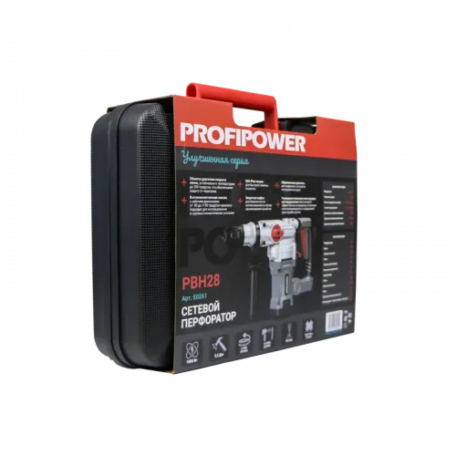 перфоратор profipower pbh28 купить, цена, фото, описание, характеристики, инструкция, отзывы, недорого купить, скидка, официальный сайт, магазин, самара, заказать