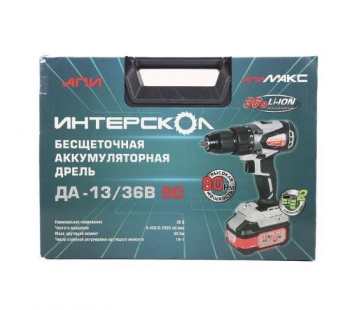 дрель аккум интерскол да-13/36в 90  2ач купить, цена, фото, описание, характеристики, инструкция, отзывы, недорого купить, скидка, официальный сайт, магазин, самара, заказать