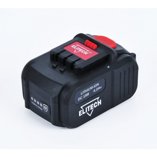 аккумулятор 18в 4.0ач li-ion elitech купить, цена, фото, описание, характеристики, инструкция, отзывы, недорого купить, скидка, официальный сайт, магазин, самара, заказать