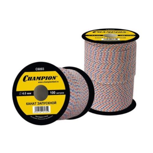 канат запускной champion 3,5мм. 100м купить, цена, фото, описание, характеристики, инструкция, отзывы, недорого купить, скидка, официальный сайт, магазин, самара, заказать