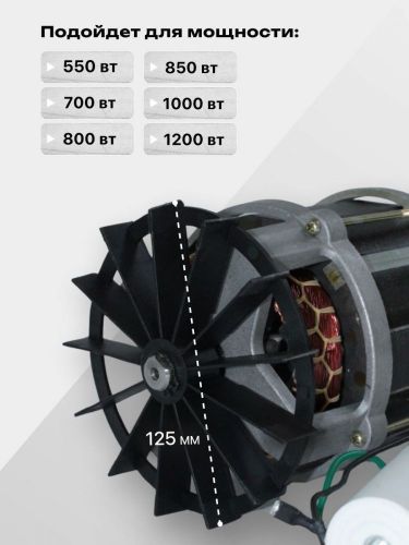 двигатель бм-1000 крыльчатка 125 для бетоносмесит. купить, цена, фото, описание, характеристики, инструкция, отзывы, недорого купить, скидка, официальный сайт, магазин, самара, заказать
