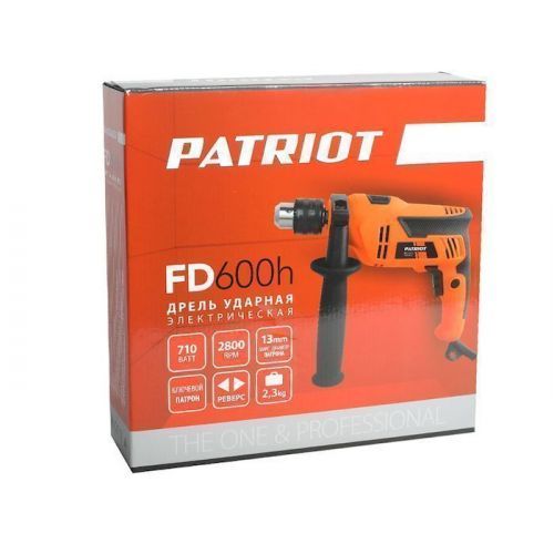 дрель ударная patriot fd600h купить, цена, фото, описание, характеристики, инструкция, отзывы, недорого купить, скидка, официальный сайт, магазин, самара, заказать
