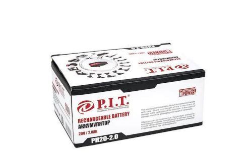 аккумулятор ph20-2.0 pit 20в, 2ач, li-ion купить, цена, фото, описание, характеристики, инструкция, отзывы, недорого купить, скидка, официальный сайт, магазин, самара, заказать
