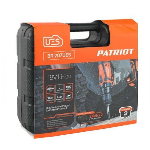 дрель аккум patriot br 207ues bl купить, цена, фото, описание, характеристики, инструкция, отзывы, недорого купить, скидка, официальный сайт, магазин, самара, заказать
