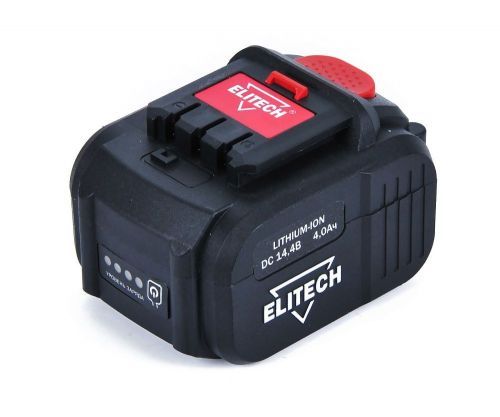 аккумулятор 14,4в 4.0ач li-ion elitech 1820.067500 купить, цена, фото, описание, характеристики, инструкция, отзывы, недорого купить, скидка, официальный сайт, магазин, самара, заказать
