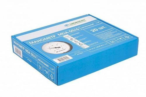 манометр джилекс мdа 50/6 - 1/4