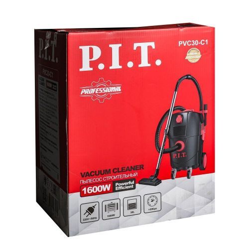 пылесос строительный pit pvc 30-c1 купить, цена, фото, описание, характеристики, инструкция, отзывы, недорого купить, скидка, официальный сайт, магазин, самара, заказать