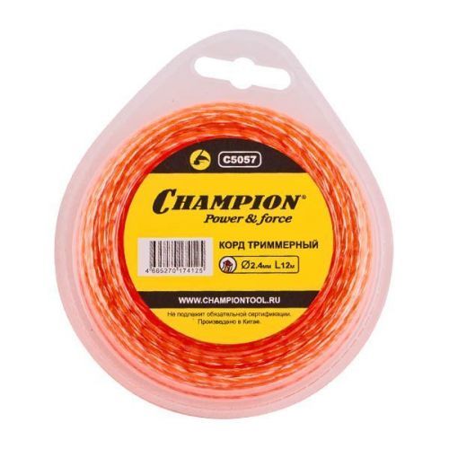 леска champion square twist duo 2.4мм*12м витой кв купить, цена, фото, описание, характеристики, инструкция, отзывы, недорого купить, скидка, официальный сайт, магазин, самара, заказать