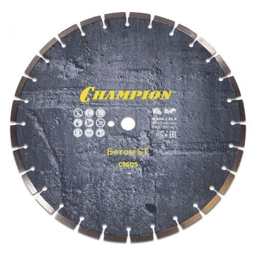 диск алмазный 400х25.4 st champion бетон купить, цена, фото, описание, характеристики, инструкция, отзывы, недорого купить, скидка, официальный сайт, магазин, самара, заказать