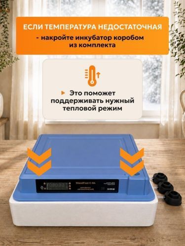 инкубатор steadfast с-64 купить, цена, фото, описание, характеристики, инструкция, отзывы, недорого купить, скидка, официальный сайт, магазин, самара, заказать