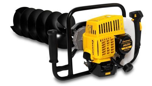 мотобур champion ag252 со шнеком 200 мм купить, цена, фото, описание, характеристики, инструкция, отзывы, недорого купить, скидка, официальный сайт, магазин, самара, заказать