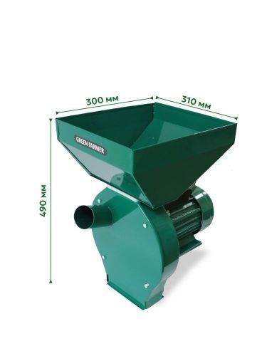зернодробилка green farmer см 2500-1 + подставка купить, цена, фото, описание, характеристики, инструкция, отзывы, недорого купить, скидка, официальный сайт, магазин, самара, заказать