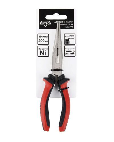 плоскогубцы с удл. губками 200мм elitech дм120302 купить, цена, фото, описание, характеристики, инструкция, отзывы, недорого купить, скидка, официальный сайт, магазин, самара, заказать