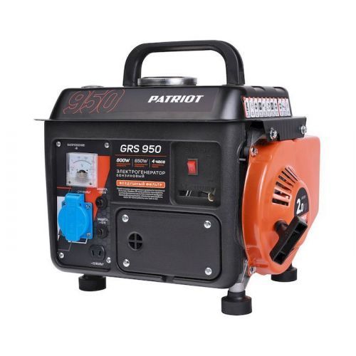 бензогенератор patriot grs 950 купить, цена, фото, описание, характеристики, инструкция, отзывы, недорого купить, скидка, официальный сайт, магазин, самара, заказать