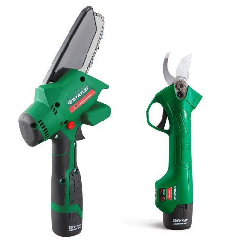 акк пила status scb100-16kit + садовые ножницы купить, цена, фото, описание, характеристики, инструкция, отзывы, недорого купить, скидка, официальный сайт, магазин, самара, заказать