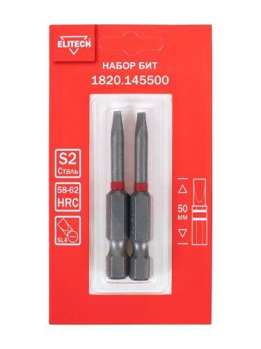 биты sl4 50мм 2шт elitech 1820.145500 купить, цена, фото, описание, характеристики, инструкция, отзывы, недорого купить, скидка, официальный сайт, магазин, самара, заказать